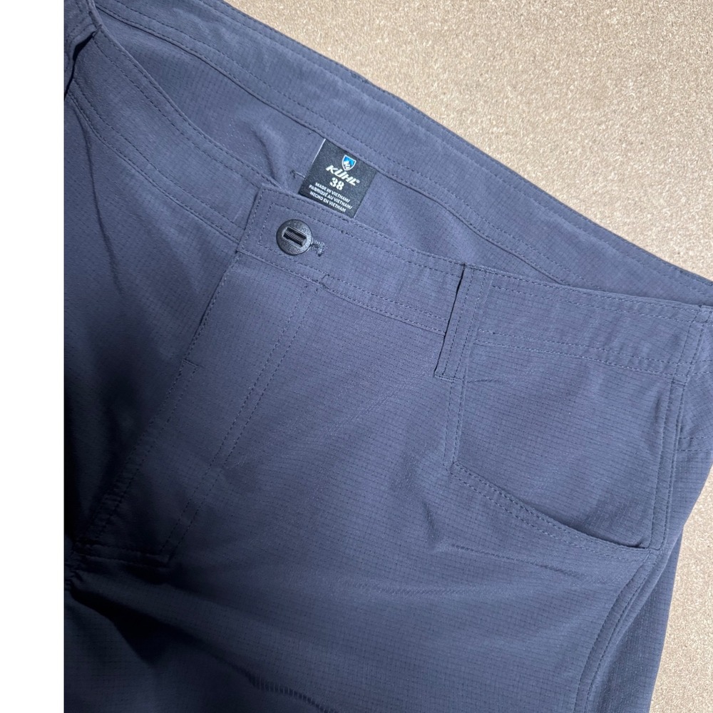 Kuhl Mens Size 38 Blue Outdoor Cargo Shorts Quick Dry Hiking Camping - Picture 4 of 6